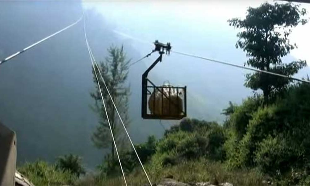 Using Ropeways to transport tea leaves in Kenya - The environmentally healthy way