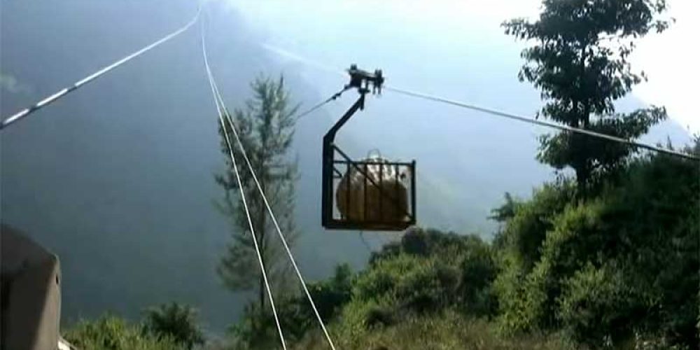 Using Ropeways to transport tea leaves in Kenya – The environmentally healthy way