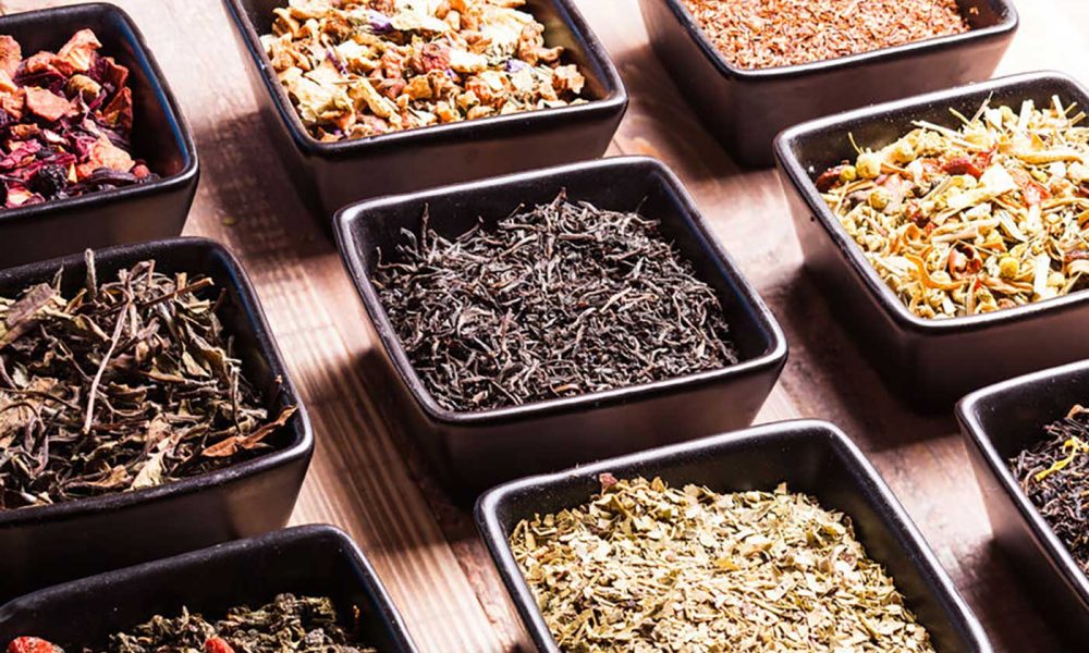 different types of tea